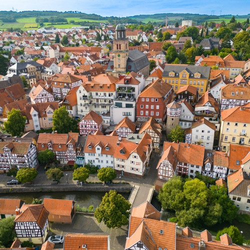 Blick auf Lauterbach
